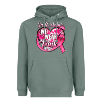 Sage in october we wear pink heart Heavyweight Hoodie - JahusDesignShop
