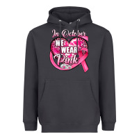 Smoke in october we wear pink heart Heavyweight Hoodie - JahusDesignShop