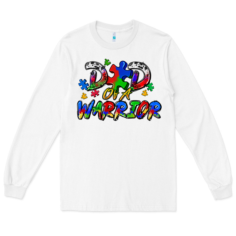 Dad Of A Warrior Long Sleeve Tee by Zillion Design Studio | Teevron