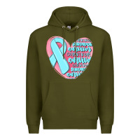 Army Green survivor malia Premium Hoodie - MaliasSmallBusiness
