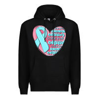 Black survivor malia Premium Hoodie - MaliasSmallBusiness
