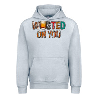 Heather Grey wasted on you Urban Hoodie - NancyCooperArtShop
