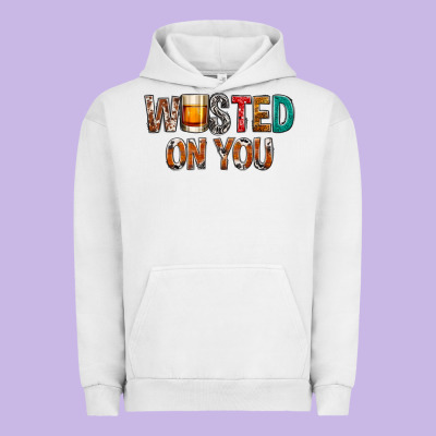 Wasted On You Urban Hoodie Designed By Nancycooperartshop
