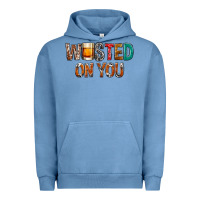 Pigment Pebble Blue wasted on you Urban Hoodie - NancyCooperArtShop