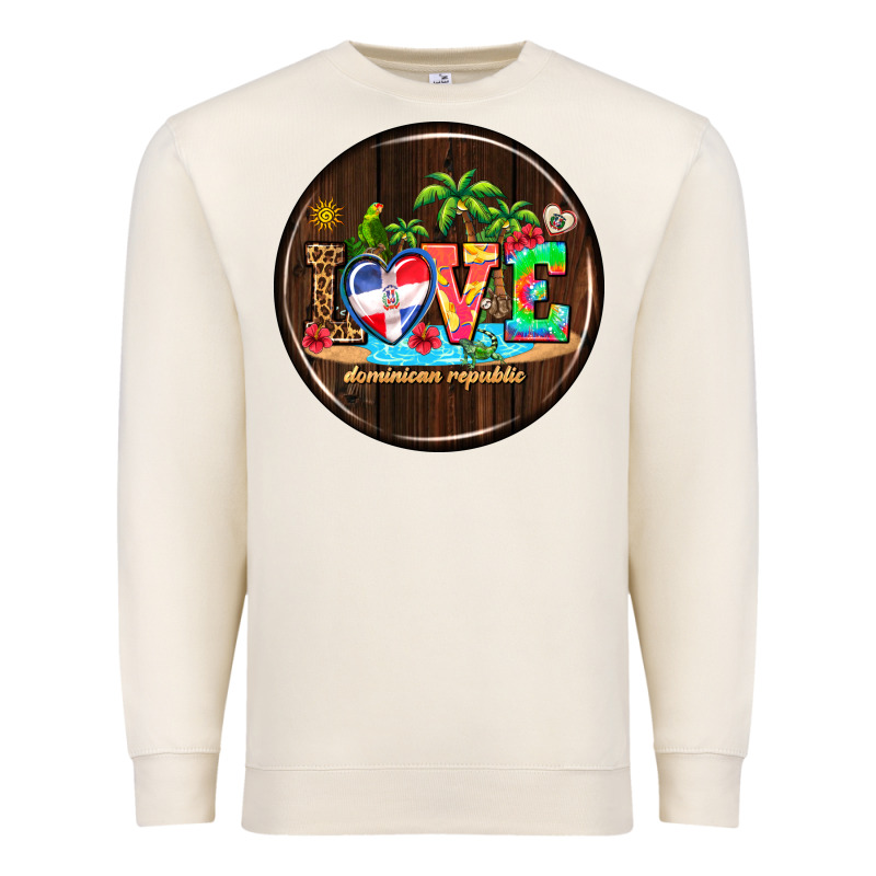 Dominican Republic Coasters Premium Sweatshirt by AdoDesignShop | Teevron