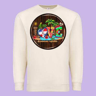 Dominican Republic Coasters Premium Sweatshirt Designed By Adodesignshop