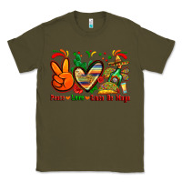 Army Green peace love cinco de mayo Classic Tee - Zillion Design Studio