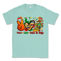 Seafoam peace love cinco de mayo Classic Tee - Zillion Design Studio