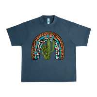 Midnight Navy revize cactus gemstone rainbow Urban Heavy Tee - Artiststas