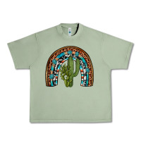 Oil Green revize cactus gemstone rainbow Urban Heavy Tee - Artiststas