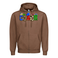 Chestnut coach Zipper Hoodie - Zillion Design Studio