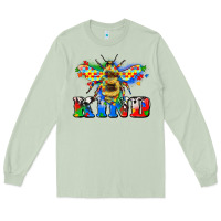 Matcha bee kind autism Long Sleeve Tee - Zillion Design Studio