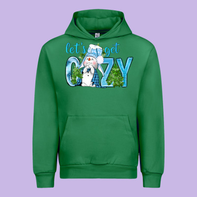 Lets Get Cozy Urban Hoodie Designed By Nancycooperartshop