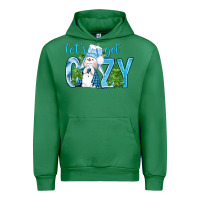 Emerald lets get cozy Urban Hoodie - NancyCooperArtShop