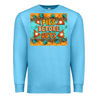 Ocean Blue Pies Before Guys Premium Sweatshirt - Artiststas