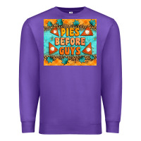 Purple Pies Before Guys Premium Sweatshirt - Artiststas