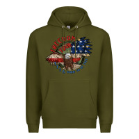 Army Green freedom tour Premium Hoodie - MaliasSmallBusiness