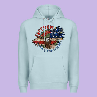 Freedom Tour Premium Hoodie Designed By Maliassmallbusiness