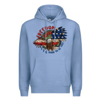 Colony Blue freedom tour Premium Hoodie - MaliasSmallBusiness
