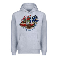 Heather Grey freedom tour Premium Hoodie - MaliasSmallBusiness