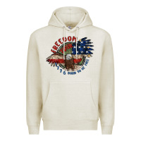 Oatmeal Heather freedom tour Premium Hoodie - MaliasSmallBusiness
