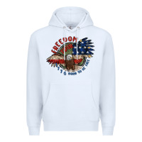 White freedom tour Premium Hoodie - MaliasSmallBusiness