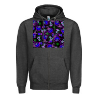 Charcoal Heather Halloween Zipper Hoodie - texasbilliewilder
