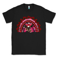 Black valentine's day baby cow rainbow Classic Tee - RanaPortraitStore