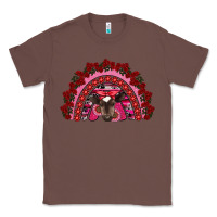 Chestnut valentine's day baby cow rainbow Classic Tee - RanaPortraitStore