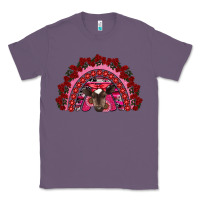Lavender valentine's day baby cow rainbow Classic Tee - RanaPortraitStore