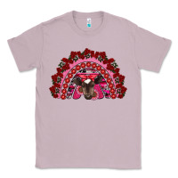 Lilac valentine's day baby cow rainbow Classic Tee - RanaPortraitStore