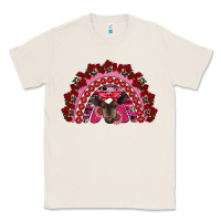 Valentine's Day Baby Cow Rainbow Classic Tee | Teevron