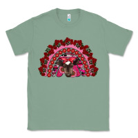 Sage valentine's day baby cow rainbow Classic Tee - RanaPortraitStore