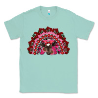 Seafoam valentine's day baby cow rainbow Classic Tee - RanaPortraitStore