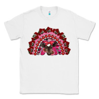 White valentine's day baby cow rainbow Classic Tee - RanaPortraitStore
