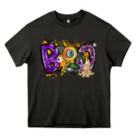 Asphalt boo Heavy Core Tee - CowhideDigitalArt