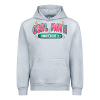 Heather Grey girl math university Urban Hoodie - MaliasSmallBusiness