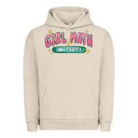 Pigment French Oak girl math university Urban Hoodie - MaliasSmallBusiness