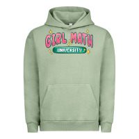 Pigment Oil Green girl math university Urban Hoodie - MaliasSmallBusiness