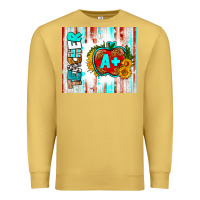 Antique Gold teacher a+ tumbler Premium Sweatshirt - BundleAndBundleShop
