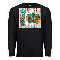 Black teacher a+ tumbler Premium Sweatshirt - BundleAndBundleShop