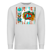 Dove Grey teacher a+ tumbler Premium Sweatshirt - BundleAndBundleShop