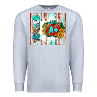 Heather Grey teacher a+ tumbler Premium Sweatshirt - BundleAndBundleShop