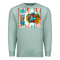 Seafoam teacher a+ tumbler Premium Sweatshirt - BundleAndBundleShop