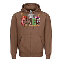 Chestnut Chef Zipper Hoodie - Zillion Design Studio