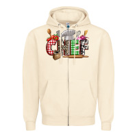 Sandshell Chef Zipper Hoodie - Zillion Design Studio