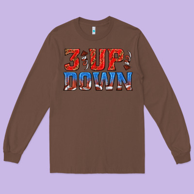 Long Sleeve Tee 3 up 3 down football