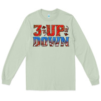 Matcha 3 up 3 down football Long Sleeve Tee - texasbilliewilder