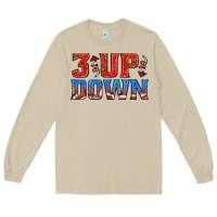 Mushroom 3 up 3 down football Long Sleeve Tee - texasbilliewilder