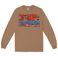 Toasted Coconut 3 up 3 down football Long Sleeve Tee - texasbilliewilder
